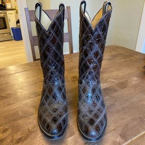 Tony Lama Cowboy Boots size 10B